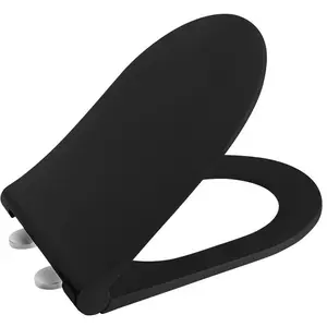 SAPHO Slim WC Sitz mit Soft Close System, Schwarz matt günstig