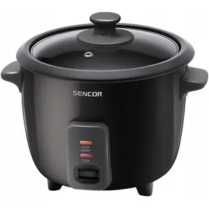 Sencor RICE CASSEROLE SRM 0601 BK Black 0.6 L, Dampfgarer + Reiskocher, Schwarz günstig