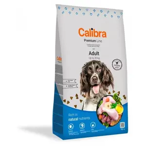 Trockenfutter für Hunde CALIBRA DOG PREMIUM Adult 12 kg