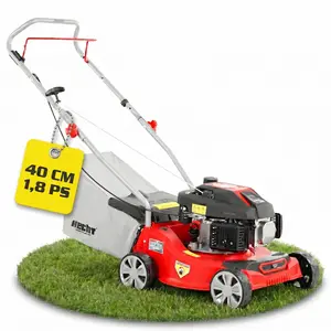HECHT Rasenmäher Benzin 5408 | 40 cm Schnittbreite | 1,3 kW / 1,8 PS |...