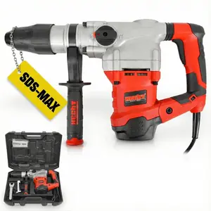 HECHT 1069 Bohrhammer SDS-Max | 1600 W | mit Koffer | inklusive viel Z...