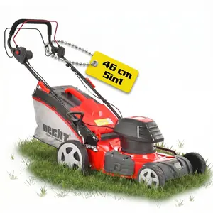 HECHT Rasenmäher Elektro mit Antrieb 1802 S | 46 cm Schnittbreite | 18...