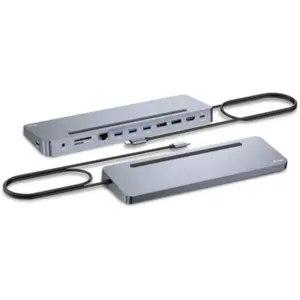 i-tec USB-C Metal Ergonomic 4K 3x Display Docking Station with P günstig
