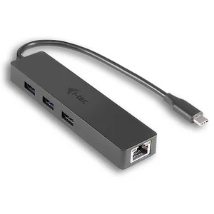 i-tec USB-C Slim 3-Port HUB mit Gigabit Ethernet Adapter günstig