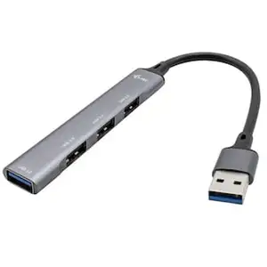i-tec USB 3.0 Metal HUB 1x USB 3.0 + 3x USB 2.0