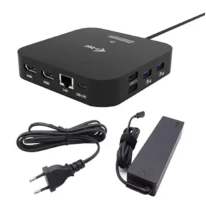 I-tec Usb-c Dual Hdmi Pd 100w & Universal Charger 100w Dockingstation