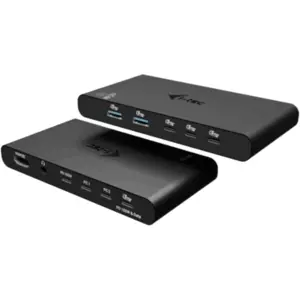 i-tec KVM Docking Station HDMI for 2 hosts, PD 2x 100W