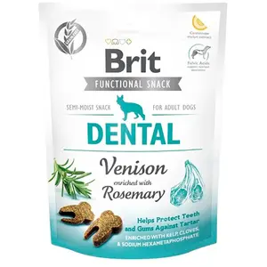 Brit Funktionaler Hirsche-zahnpflegesnack Für Hunde 150g
