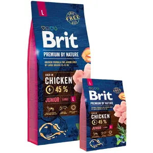 Pienso Brit Cachorro/Junior Pollo 3 Kg
