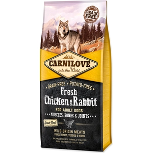 CARNILOVE 527526, Adult, Huhn, Kaninchen, 12 kg