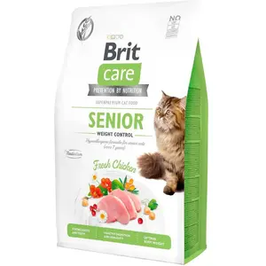 Brit Care Getreidefreies Seniorenfutter Zur Gewichtskontrolle Für Katz...