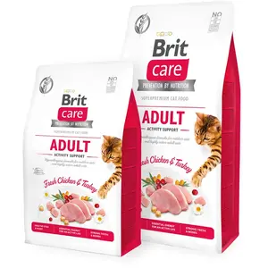 Brit Care Grain Free Activity Support Adult Katzenfutter 2kg