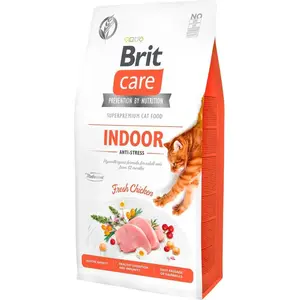 Brit 8595602540846 Futter Für Ausgewachsene Katzen Und Hühner 7kg