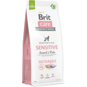 Brit Care Hundefutter nachhaltig mit Insekten und Fisch Sensitiv 12 kg
