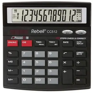 Rebell, Taschenrechner, Calculator CC555 +