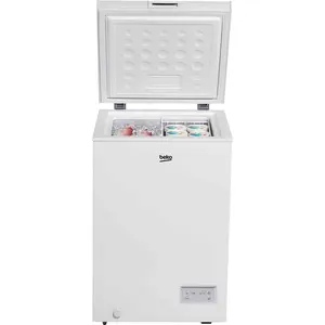 BEKO CF100EWN Gefriertruhe 98L Weiß 1 Korb Schnellgefrierfach günstig