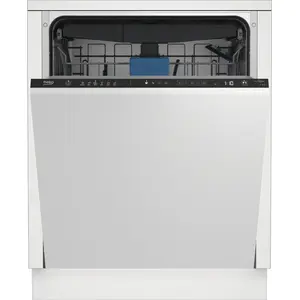 Beko BDIN37530, Voll integriert, Standardgröße (60 cm), Schwarz, Touchsteuerung, LED, 2 Korb/Körbe