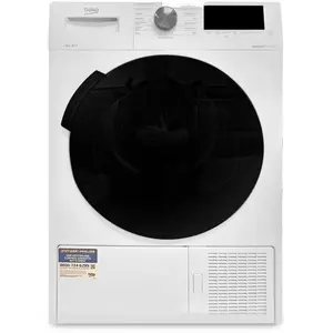 Beko DHC946GX, Freistehend, Frontlader, Wärmepumpe, Weiß, Drehregler, ... günstig