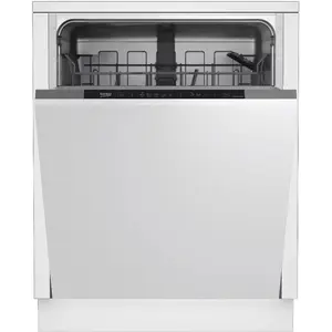 Beko PDIN25311, Halb integriert, Standardgröße (60 cm), Weiß, Berührung, LED, Edelstahl günstig
