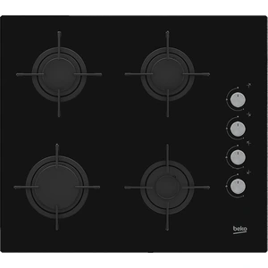 Beko HILG64120S Kochfeld Schwarz Integriert 60 cm Gas 4 Zone(n)