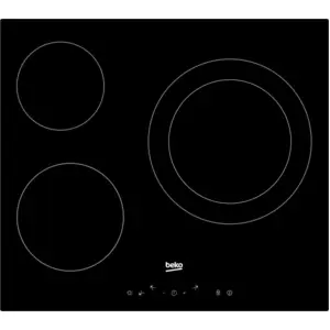 Beko Hic63402t Glaskeramikkochfeld 58 Cm 3 Brennern