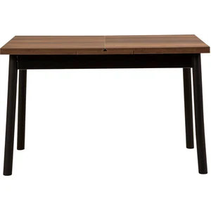 MENZZO Skye Decor, Oliver Open - Barok Black, Ausziehbarer Esstisch, 100 % MELAMINBESCHICHTETE SPANPLATTEN, Schwarz, 120 x 75 x 77 cm günstig
