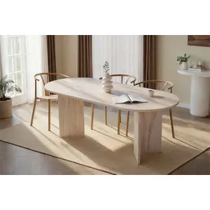 CONCEPT1 Skye Decor, Sabella - Travertine, Esstisch, Travertin, 100 % ... günstig