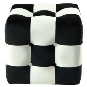 Skye Decor Pouf Patchwork (1-St), Gemusterter Polsterpouf günstig