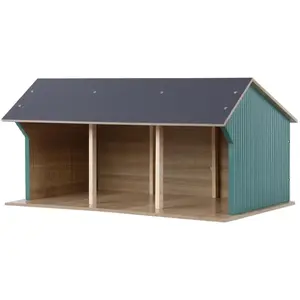 Holzbauernhaus Farming Toys Hangar 45x38x27 cm