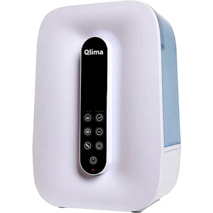 Qlima H 609 Luftbefeuchter - 125m³ - 7,5L - Ätherische Öle - Weiß/Blau...