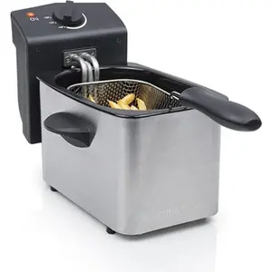 Tristar Fritteuse FR-6919, 800 W, 2 L Inhalt - Edelstahlgehäuse