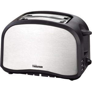 Tristar BR-1022 Toaster, 2 Scheibe(n), Schwarz, Edelstahl, Edelstahl, ...