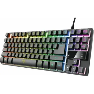 Trust GXT 833 Thado, Tenkeyless (80 - 87 %), Kabelgebunden, USB, Membr...