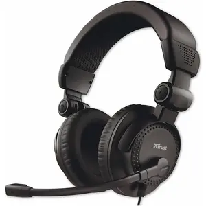 Trust Como (Kabelgebunden), Gaming Headset, Schwarz