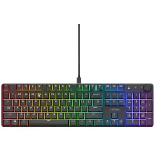 Trust GXT 866 Torix Mechanische Premium Gaming-Tastatur, DE Layout