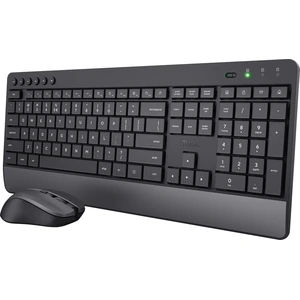 Trust Trezo Kabellose Tastatur Und Maus Englisch