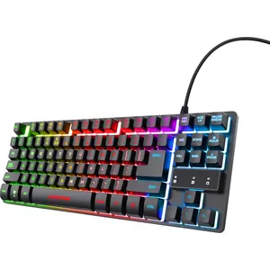 Trust GXT 833 Thado TKL Gaming-Tastatur, DE-Layout kabelgebunden