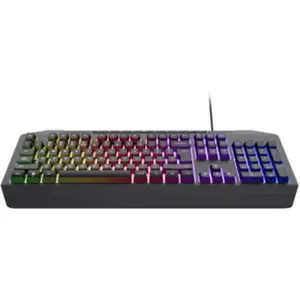 Trust Gaming GXT836 EVOCX Gaming Tastatur Gaming-Tastatur mit Regenbog...