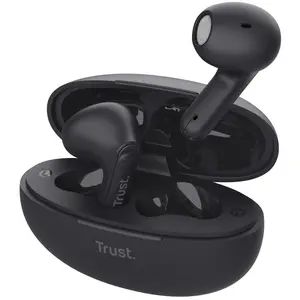 Trust Yavi, True Wireless Stereo (TWS), Anrufe/Musik, 20 - 20000 Hz, 36 g, Kopfhörer, Schwarz