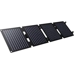 Trust Zuny 40W Faltbares Solarpanel USB-C USB-A Ausgang, Tragbares Sol...