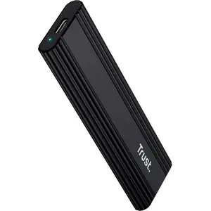 Trust 25806, SSD-Gehäuse, M.2, 10 Gbit/s, USB Anschluss, Schwarz günstig