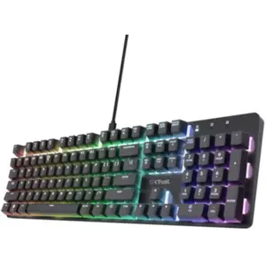 Trust GXT 871 Zora Mechanische Gaming-Tastatur, DE Layout