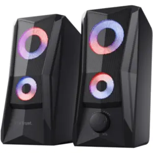 Trust PC-Lautsprecher GXT606B JAVV, RGB, Schwarz PC-Lautsprecher