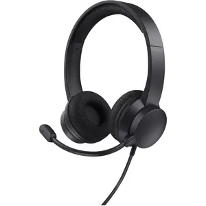 Trust HS-260, Kabelgebunden, Büro/Callcenter, Kopfhörer, Schwarz