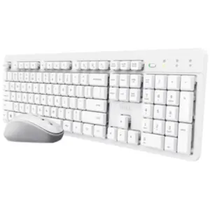 Trust Ody II Kabelloses und leises Tastatur-Maus-Set DE