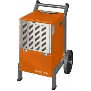Eurom Bautrockner LO50, Luftentfeuchter, Orange