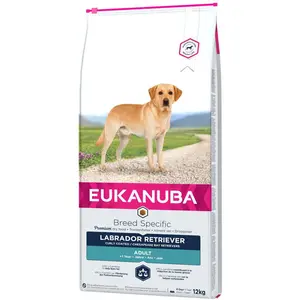Eukanuba ADULT DRY DOG FOOD FOR LABRADOR RETRIEVERS, Adult, Huhn, Trut...