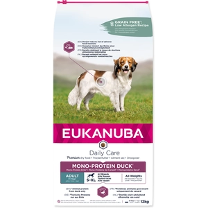 EUKANUBA Daily Care Protein Ente 12kg Trockenfutter für Hunde