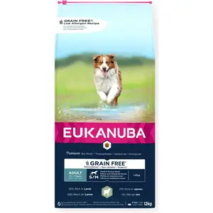 EUKANUBA Trockenfutter für ausgewachsene Hunde kleiner und mittelgroße...