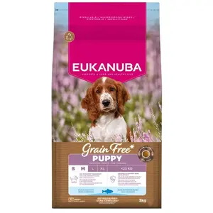 Eukanuba Getreidefreies Hundefutter Mit Meeresfisch Für Welpen Kleiner...